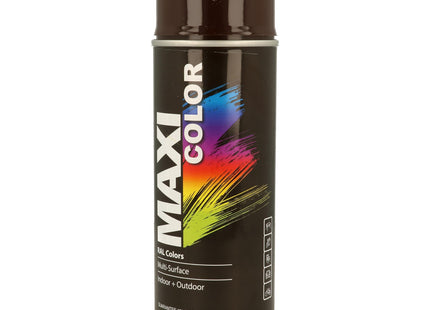 MaxiColor Gloss Spray Paint Chocolate Brown RAL 8017 400ml MX8017