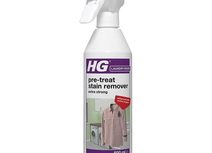 HG spots and stains pre-wash Spray extra strong 0.5 Litre (3)