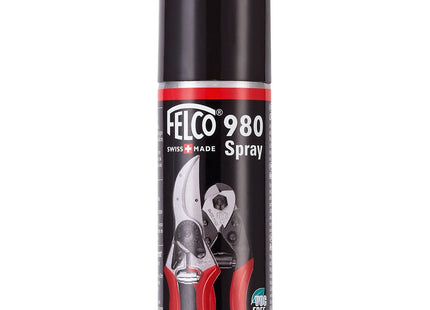 Felco Tool Lubricant Spray Model 980 Protects Cutting Heads Secateurs and Garden Tools Gardening Horticulture Vineyard Bonsai Topiary Olive 56ml