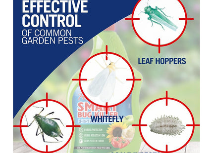 Provanto Smart Bug Killer, Stops Pests In 1 Hour Contact And Systemic Insecticide With 8 Weeks Protection 1 Litre