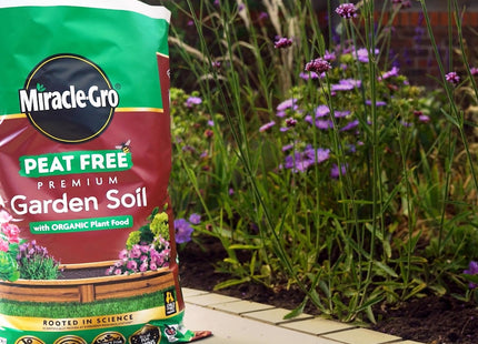 Miracle-Gro Peat Free Premium Garden Soil, 30 Litre