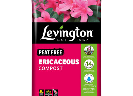Levington Peat Free Ericaceous Compost, 50 Litre compost for acid-loving plants