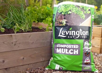 Levington Composted Bark, 50 Litre, Soil Enricher