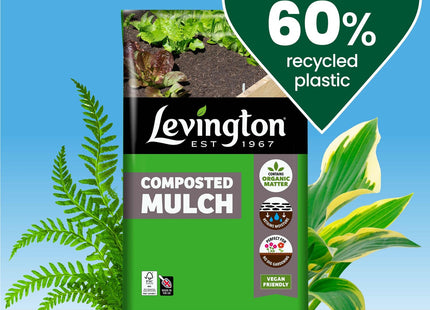 Levington Composted Bark, 50 Litre, Soil Enricher