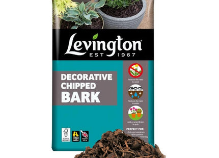 Levington Decorative Bark Chippings 40 Litre Bag