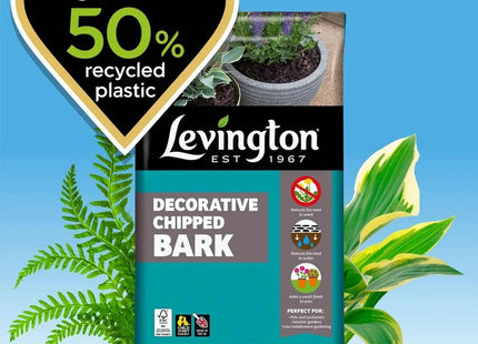 Levington Decorative Bark Chippings 40 Litre Bag