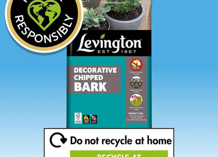Levington Decorative Bark Chippings 40 Litre Bag