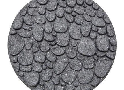 Primeur Stepping Stone River Rock Grey Recycled Rubber 45 x 45cm P00014561