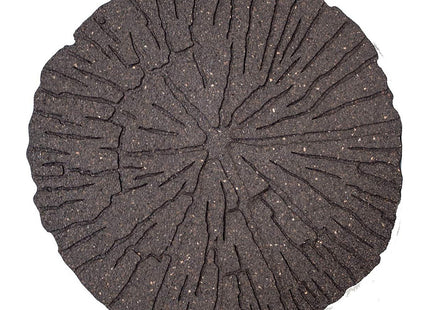 Primeur Stepping Stone Cracked Log Earth Recycled Rubber 45 x 45cm P00014780