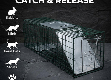 STV The Big Cheese Live Animal Trap Indoor and Outdoor use, 60 cm x 19 cm