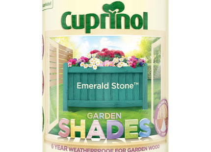 Cuprinol Garden Shades Wood Paint - Emerald Stone - 1 Litre