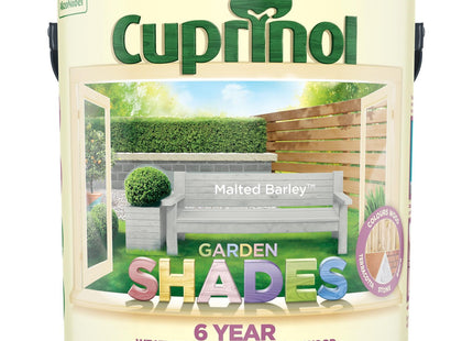 Cuprinol Garden Shades Wood Paint - Malted Barley - 2.5 Litre