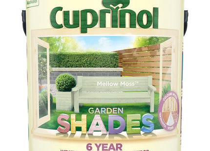 Cuprinol Garden Shades Wood Paint - Mellow Moss - 2.5 Litre