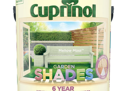 Cuprinol Garden Shades Wood Paint - Mellow Moss - 2.5 Litre