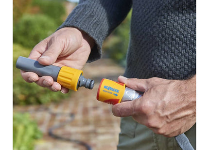 Hozelock Hybrid Watering Hose Tuffhoze 12.5 m: Extremely Flexible, Suitable for High-pressure Cleaners (40 bar)