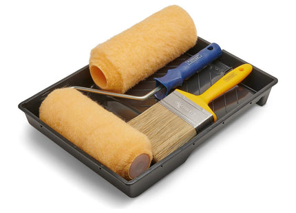 Hamilton for The Trade 5 Piece Masonry Brush and Roller Set with Tray, 9" -90 3561329