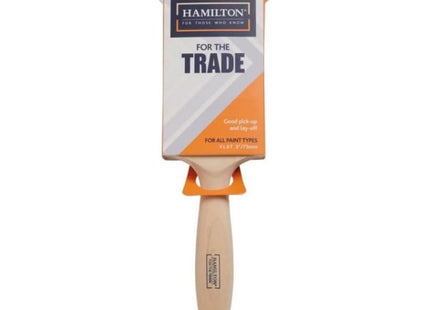 Hamilton Trade 3" Fine Tip Flat Brush