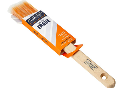 Hamilton for The Trade Long Handle Angled Paint Brush 1.5"