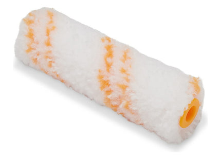 Hamilton for The Trade 7 Piece Medium Pile Paint Roller Set with Tray, 4", White/Orange/Blue