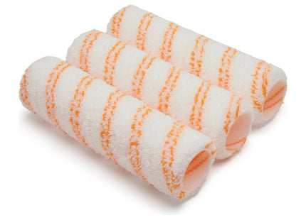 Hamilton Trade 9" Med Pile Sleeves 3PK, White/Orange