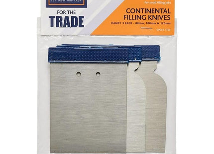 Hamilton for The Trade Continental Filling Knives, Pack of 3