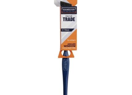 Hamilton For The Trade Plastic Handle Angled Window Brush