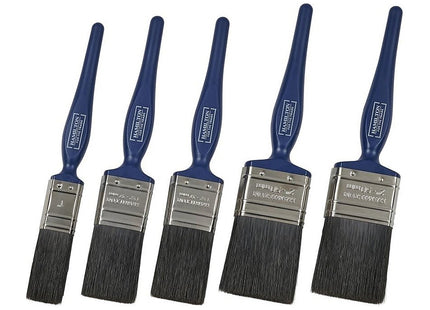 Hamilton For The Trade Paint Brush Synthetic Blend Comfort Grip Handle, 1 x 1", 2 x 1.5", 2 x 2"