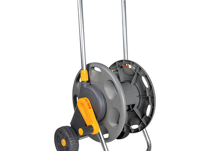 Hozelock Cart Reel 60 m without Equipment: Max Capacity 60m, Supplied with 2 Fittings [2398R0000]