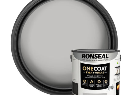 Ronseal One Coat Everywhere Paint Slate Grey Matt 2.5 2.5 Litre