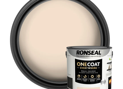Ronseal One Coat Everywhere Paint Soft Sand Matt 2.5 Litre
