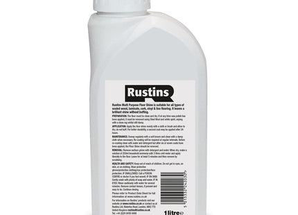 Rustins Multi-Purpose Floor Shine 1 Litre