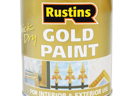 Rustins, Gold Paint, 500ml GOLE500