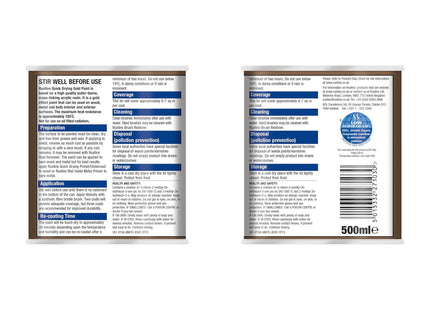 Rustins, Gold Paint, 500ml GOLE500