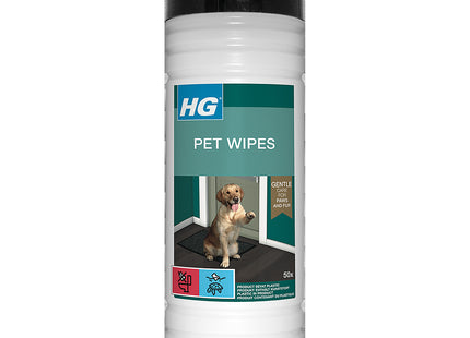 HG Pet Wipes Alcohol-Free, Safe & Gentle Wet Wipes for Dogs