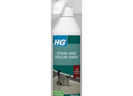 HG Cat Stain Remover & Pet Odour Remover Spray 500ml