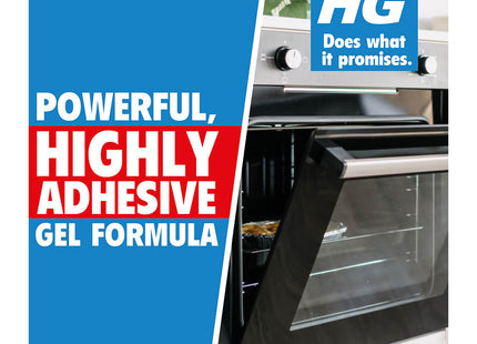 HG Power Gel Brush Oven Cleaner, Professional Grade Heavy Duty Cleaning Kit 250ml