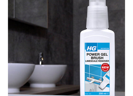HG Power Gel Brush Limescale Remover 250ml
