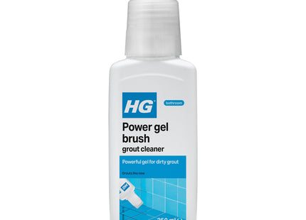 HG Power Gel Brush Grout Cleaner Deep Cleans Tile Joints 250ml