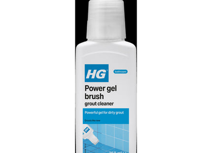 HG Power Gel Brush Grout Cleaner Deep Cleans Tile Joints 250ml
