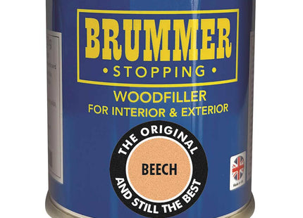 Brummer Wood Filler Beech 250g - 2 Sizes & Assorted Shades Ideal for DIY Wood Repairs & Restorations