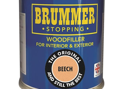 Brummer Wood Filler Beech 250g - 2 Sizes & Assorted Shades Ideal for DIY Wood Repairs & Restorations
