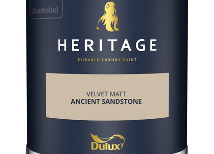 Dulux Heritage Velvet Matt Emulsion Tester Pot 125ml - Ancient Sandstone