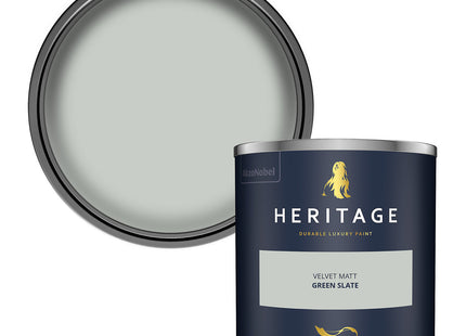 Dulux Heritage Velvet Matt Emulsion Tester Pot 125ml - Green Slate