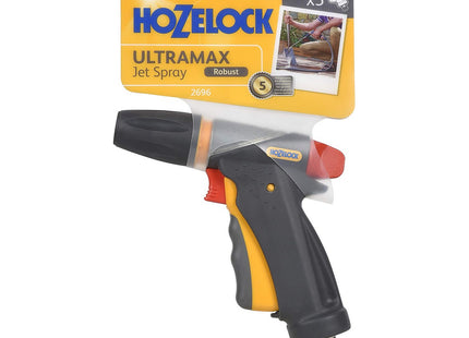Hozelock Jet Spray Gun Ultramax Pro Metal: For Maintenance, Ergonomic and Extremely Robust (Metal Body)