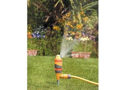 Hozelock Sprinkler Rotating Pro 314 m_: Large-area Spray Sprinkler (� 20m), Ultra Even Coverage thanks to Hydraulic Motor and 2 Spray Patterns