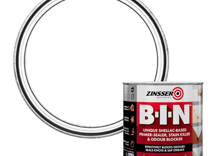 Zinsser BIN Primer-Sealer & Stain Killer 1 Litre