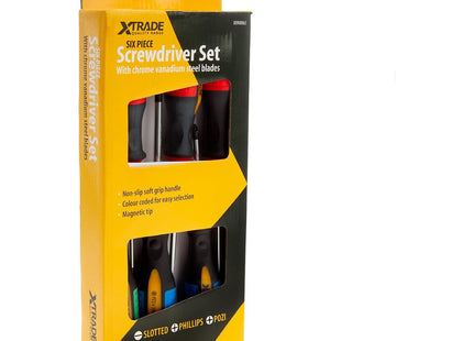 Xtrade X0900063 Screwdriver Set (6 Piece)