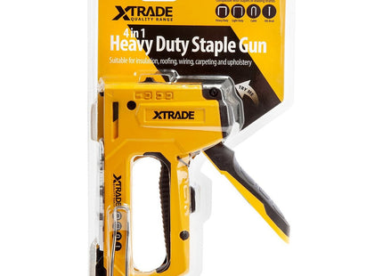 Xtrade X0900073 Heavy Duty Staple Gun 4 in 1