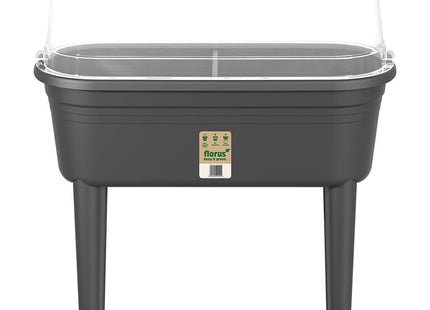 Elho Florus Grow Table Set Planter - Anthracite