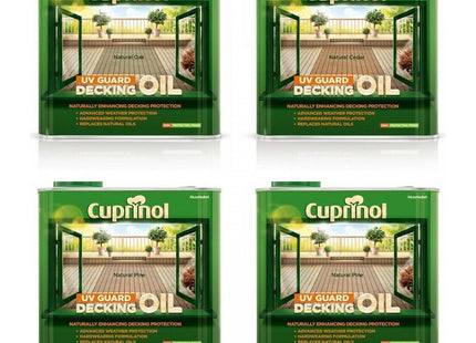 Cuprinol UV Guard Decking Oil Walnut 2.5 Litre